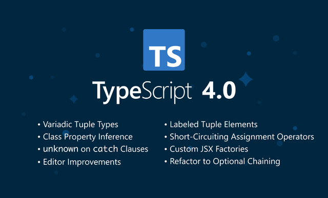 post TypeScript 4.0의 새로워진 내용